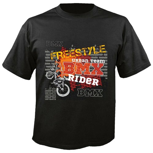 Shirt bmx team - team, rider