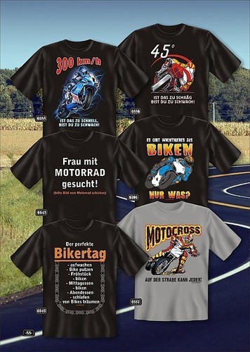 Herren biker shirt - t-shirt, chopper
