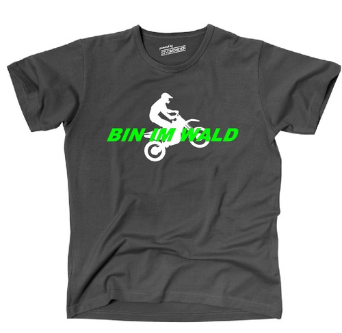 Shirt bin wald - wald, motocross
