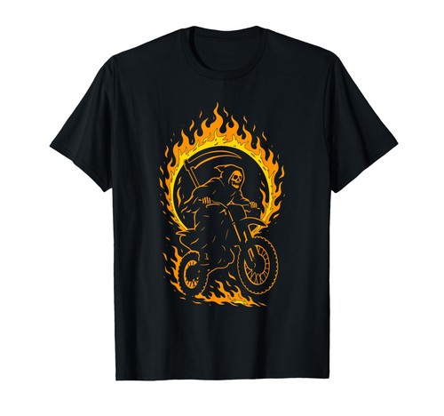 Motocross shirt sensenmann - motocross,