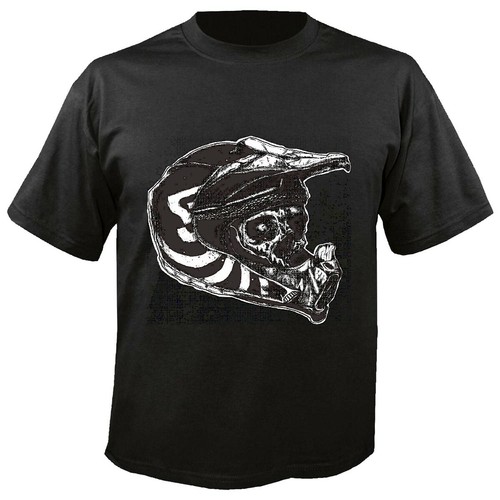 Shirt skull motorradhelm - t-shirt, im