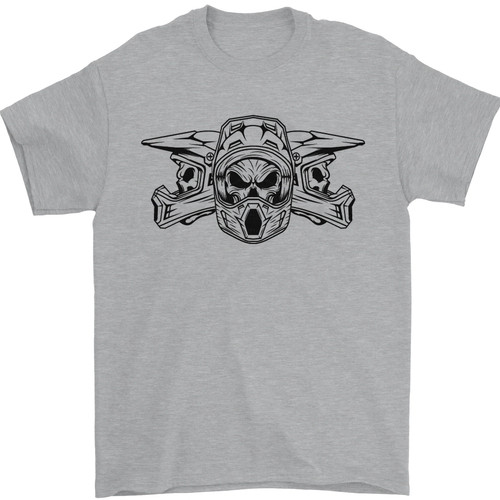 Motocross skull dirt bike - skull,