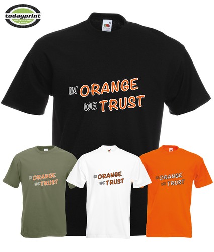 Heavy shirt orange we - shirt,,