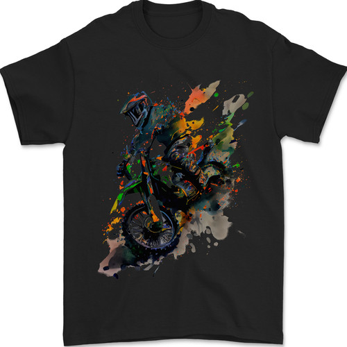 Motocross art dirt - art, bike